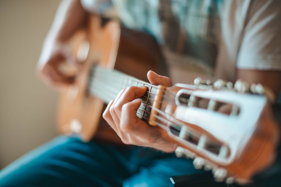 Photograph representing the Guitars category