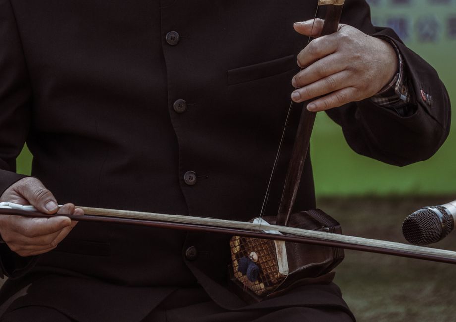 Photograph of a erhu